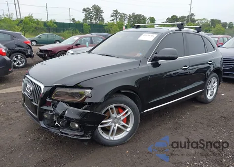 2015 Audi Q5 2.0T Premium z USA, uszkodzony, nr VIN WA1LFAFP2FA145690